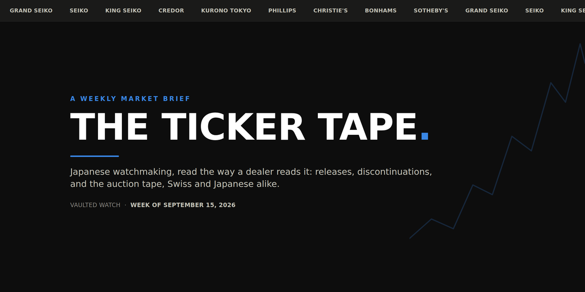 The Ticker Tape