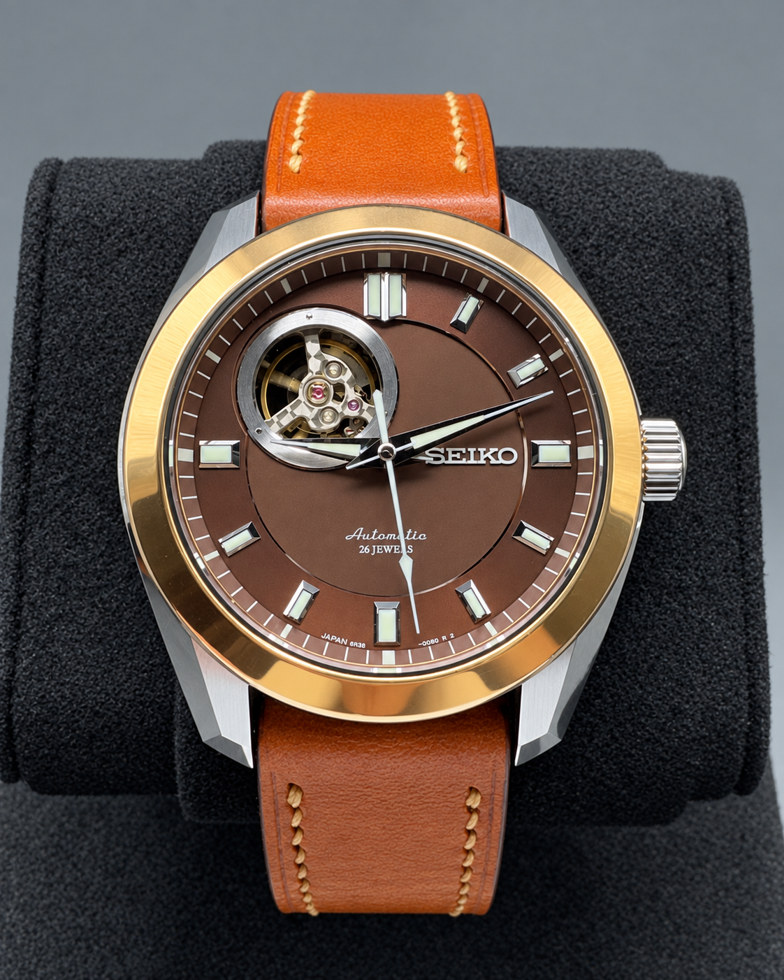 Seiko Mechanical “Open Heart” SARL004